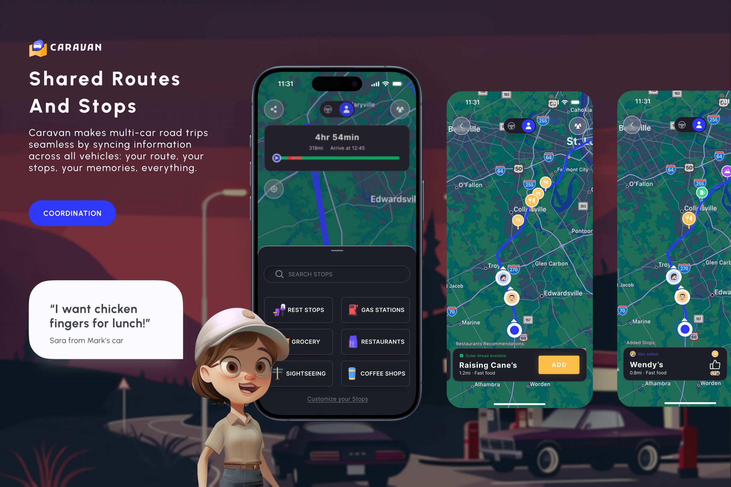 Road Trip Mobile App Design Ideas